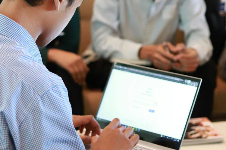 a person researching criminal lawyers in Calgary